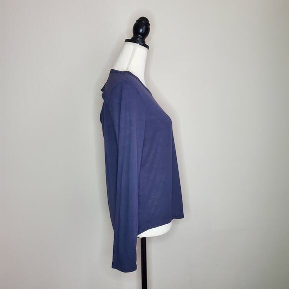 Athleta Breezy Long Sleeve Top Medium - Picture 2 of 8